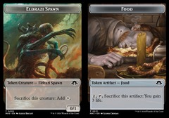 Eldrazi Spawn (2) // Food (31) Token - Foil
